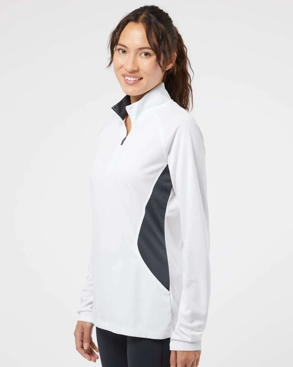 Adidas Women's Lightweight Quarter-Zip Pullover A281