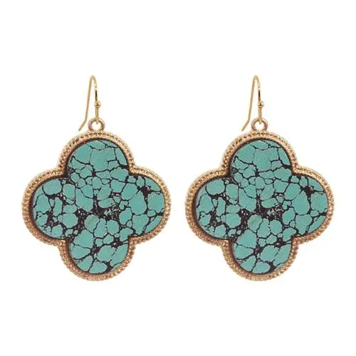 Artistic Clover Earrings