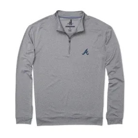 Atlanta Braves Flex PREP-FORMANCE 1/4 Zip Pullover