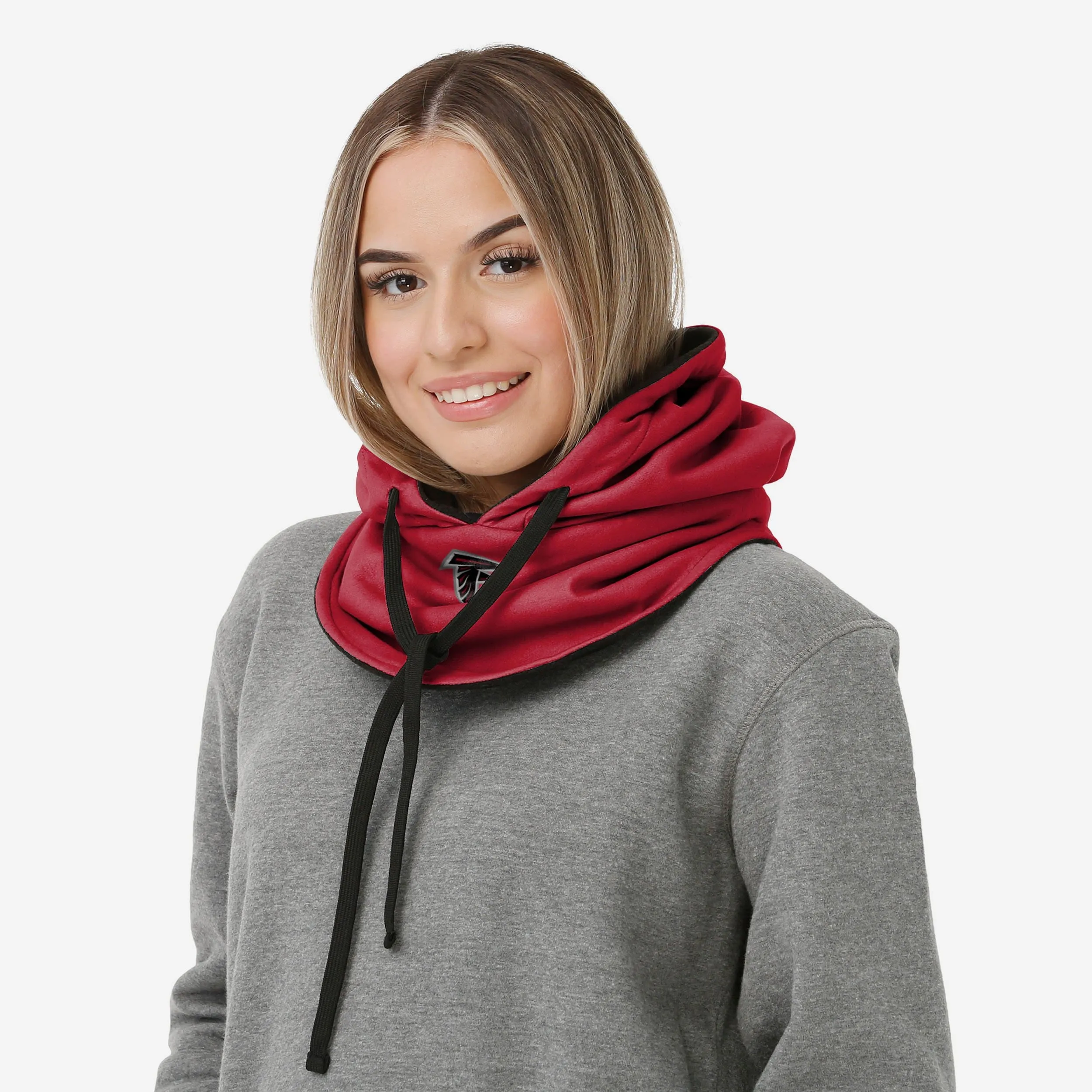 Atlanta Falcons Drawstring Hooded Gaiter