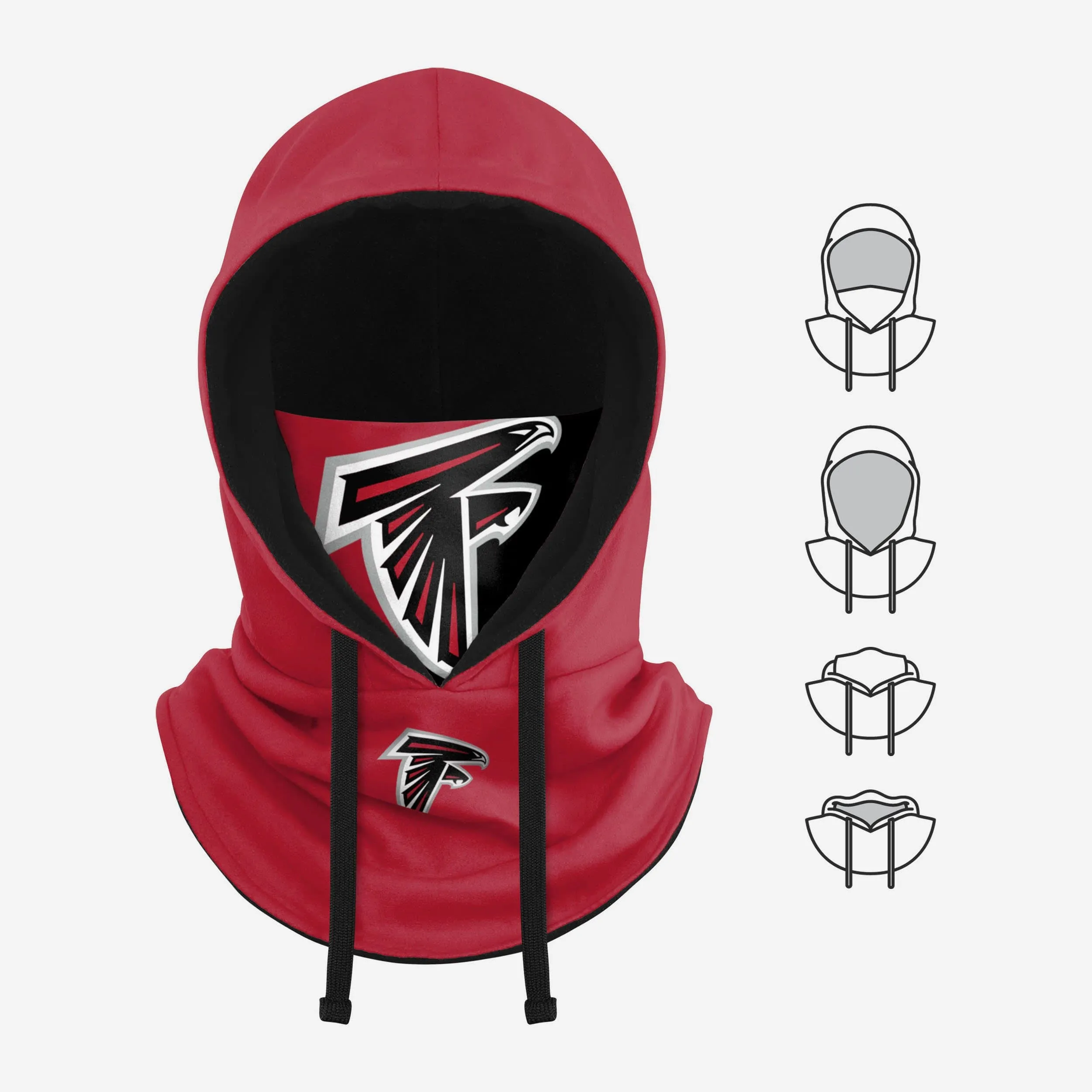 Atlanta Falcons Drawstring Hooded Gaiter