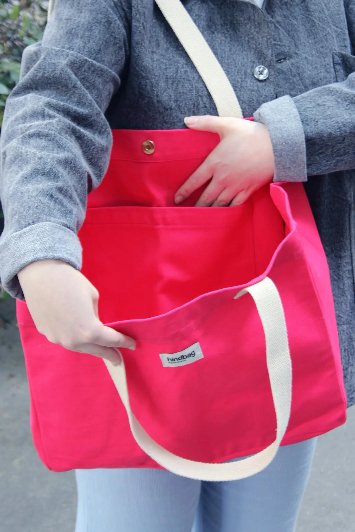 Cabas Claude Holi Fuchsia