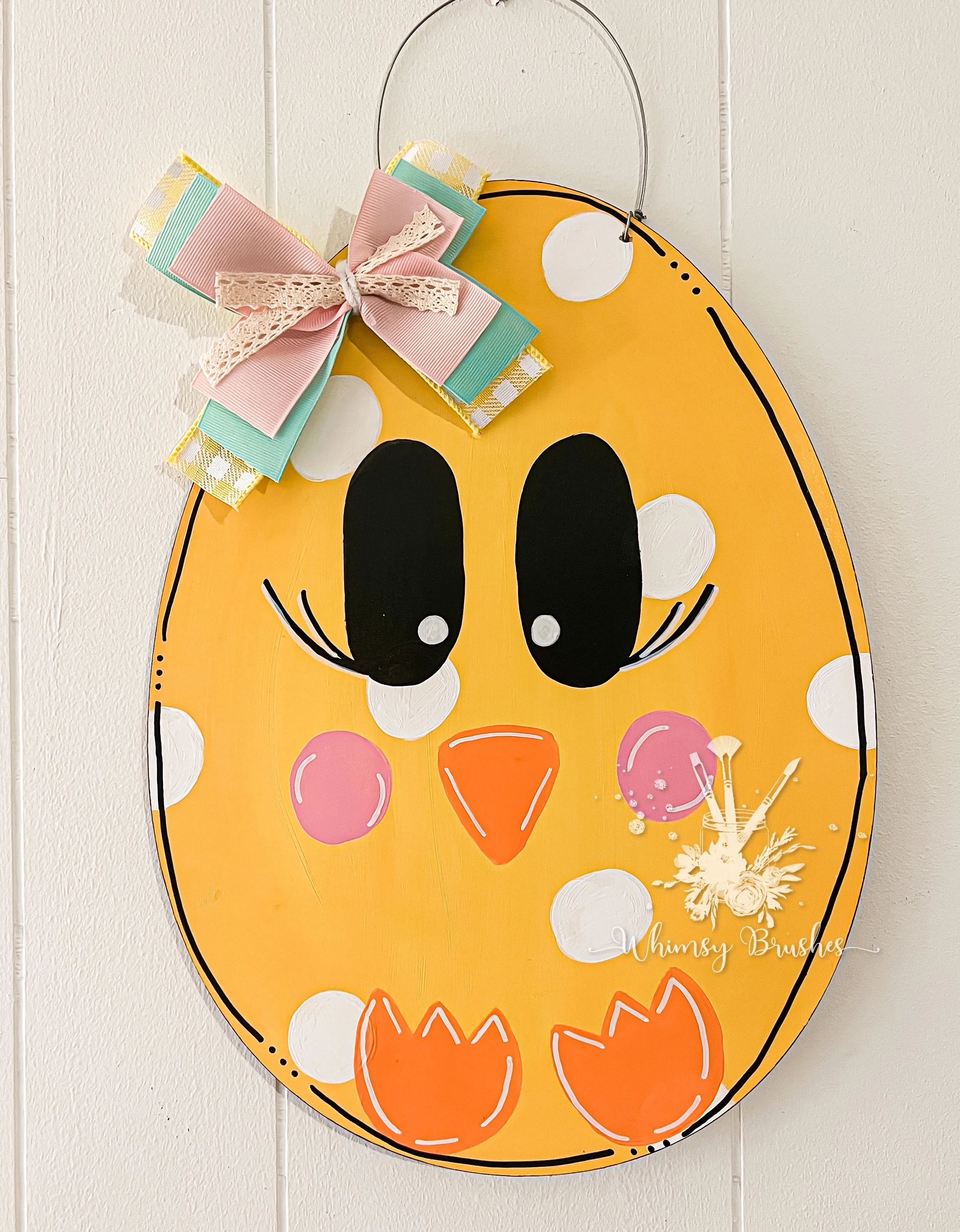 Chickadee Doorhanger