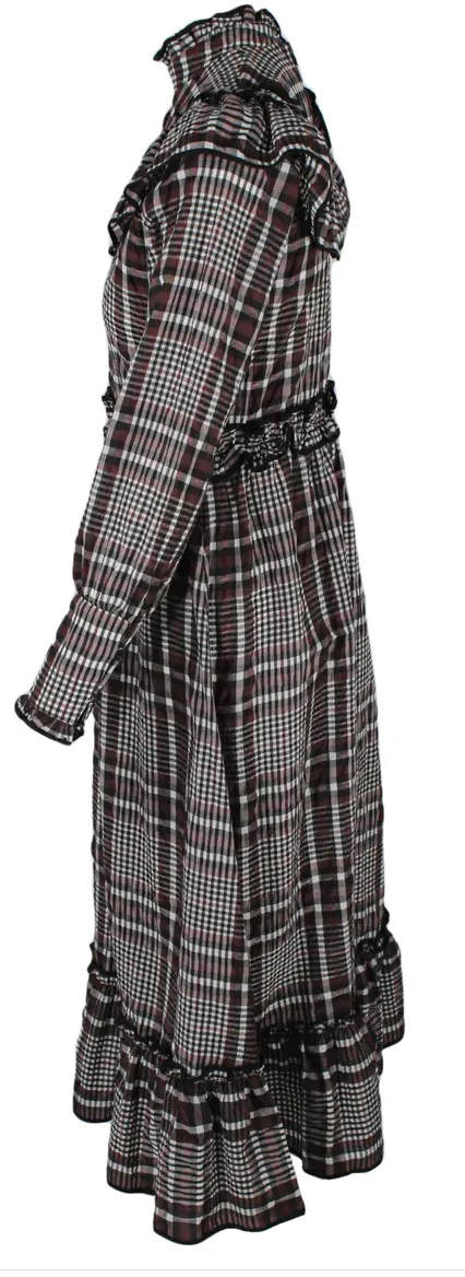 Ganni Plaid Dress | 38