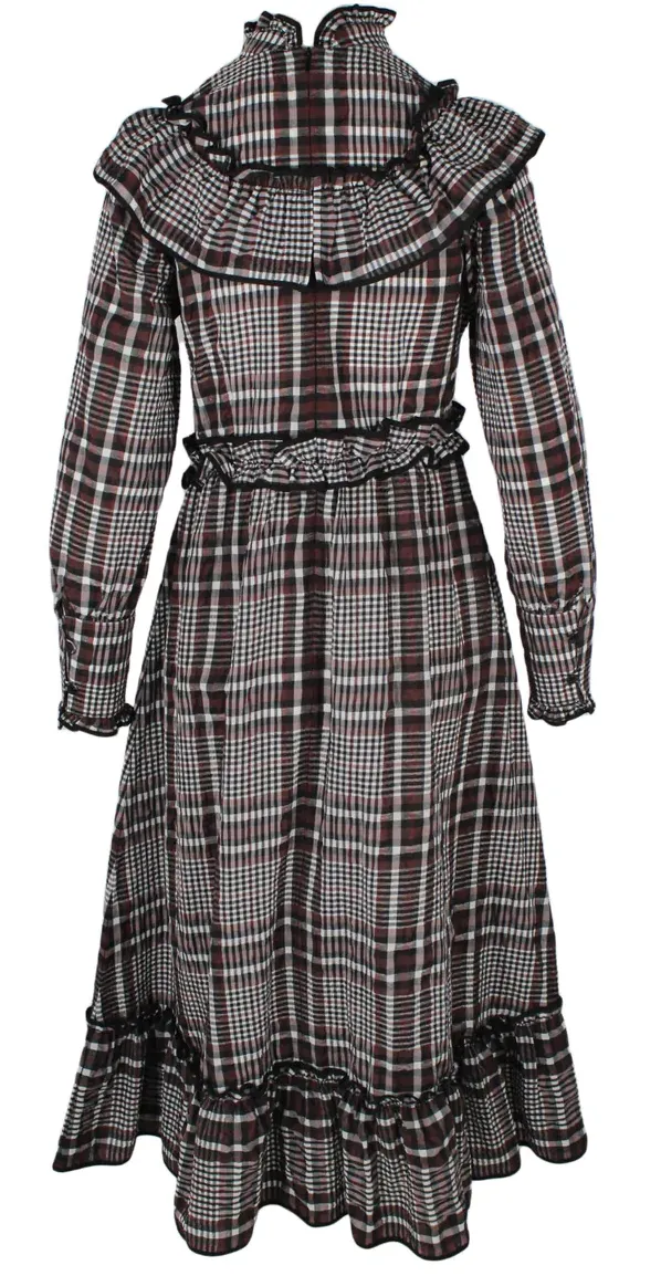 Ganni Plaid Dress | 38