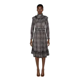 Ganni Plaid Dress | 38