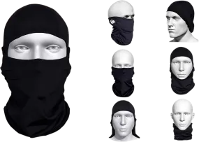 GEARS CANADA Multi-functional Balaclava - Black 300222-1