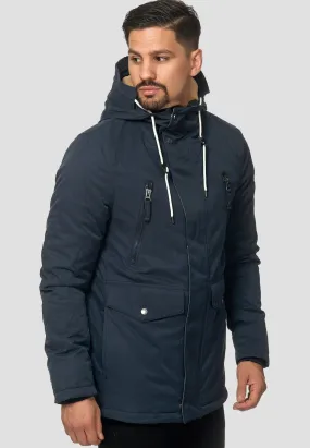 Indicode parka, dark blue