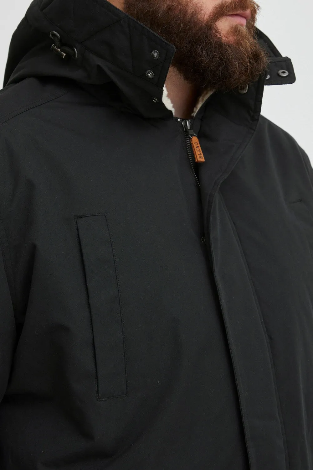 Interseasonal parka BLEND Sergius, black