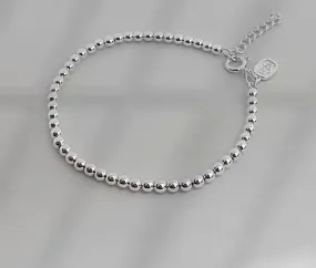 Minimalist Beads Chain Bracelet