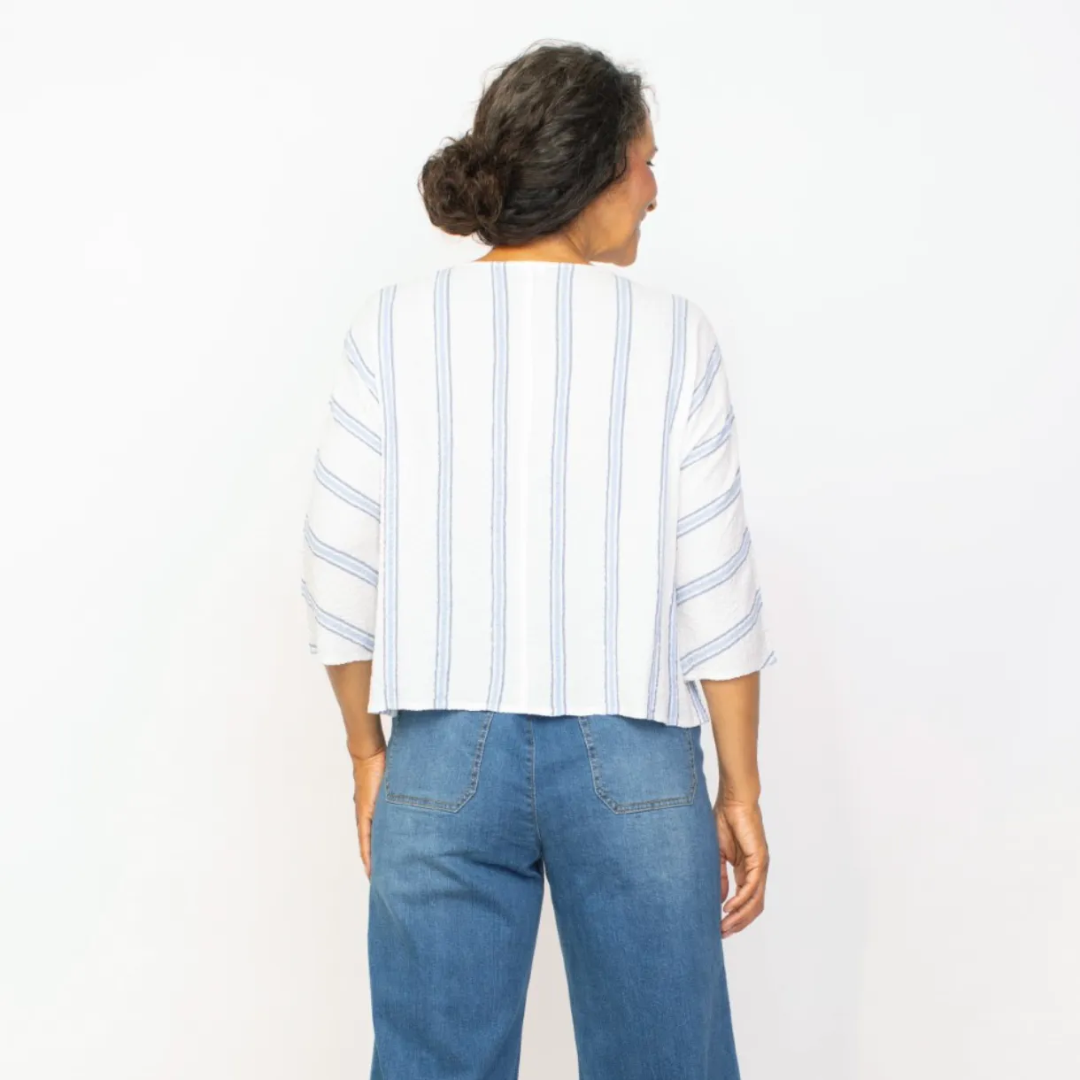 Monaco Stripe Pullover