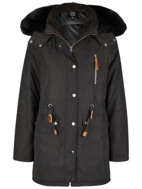 Navigazione off-season parka, black