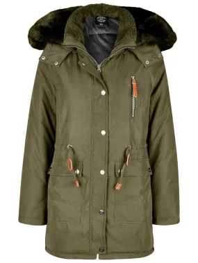 Navigazione off-season parka, green