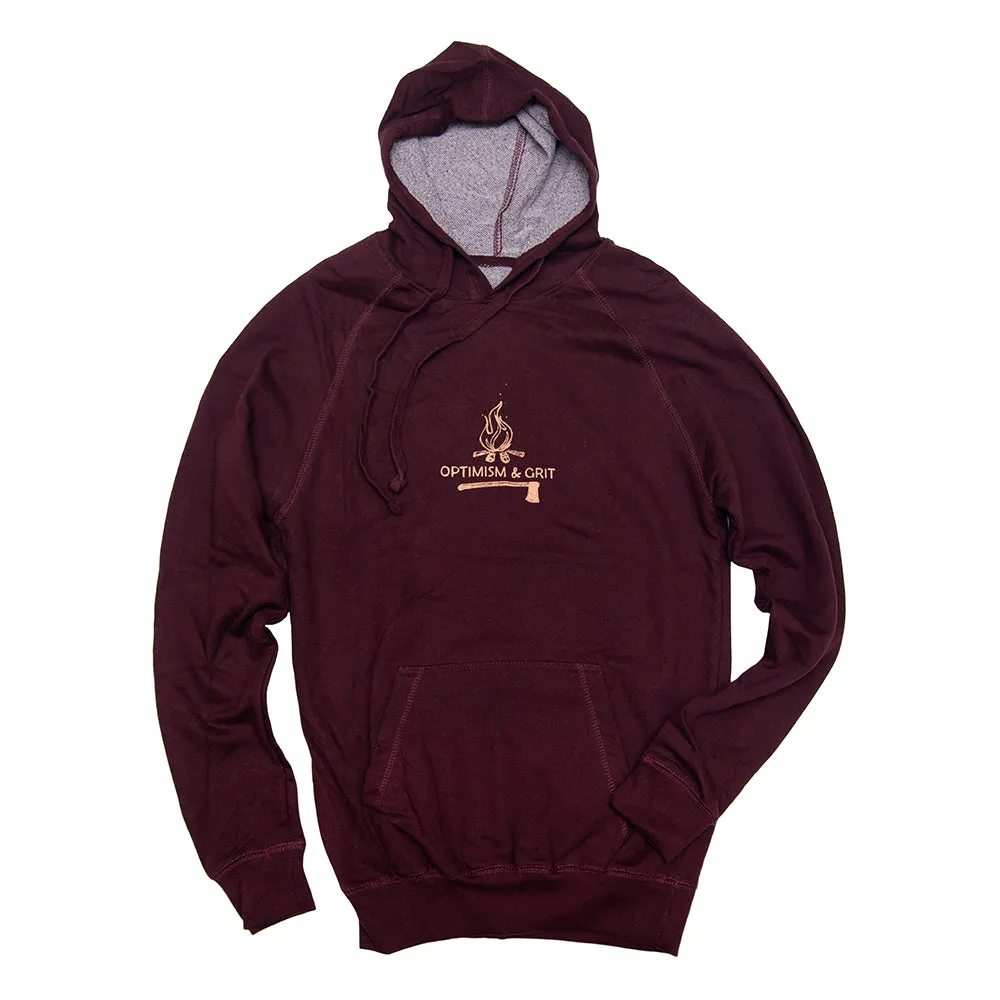 Optimism & Grit Unisex French Terry Hoodie