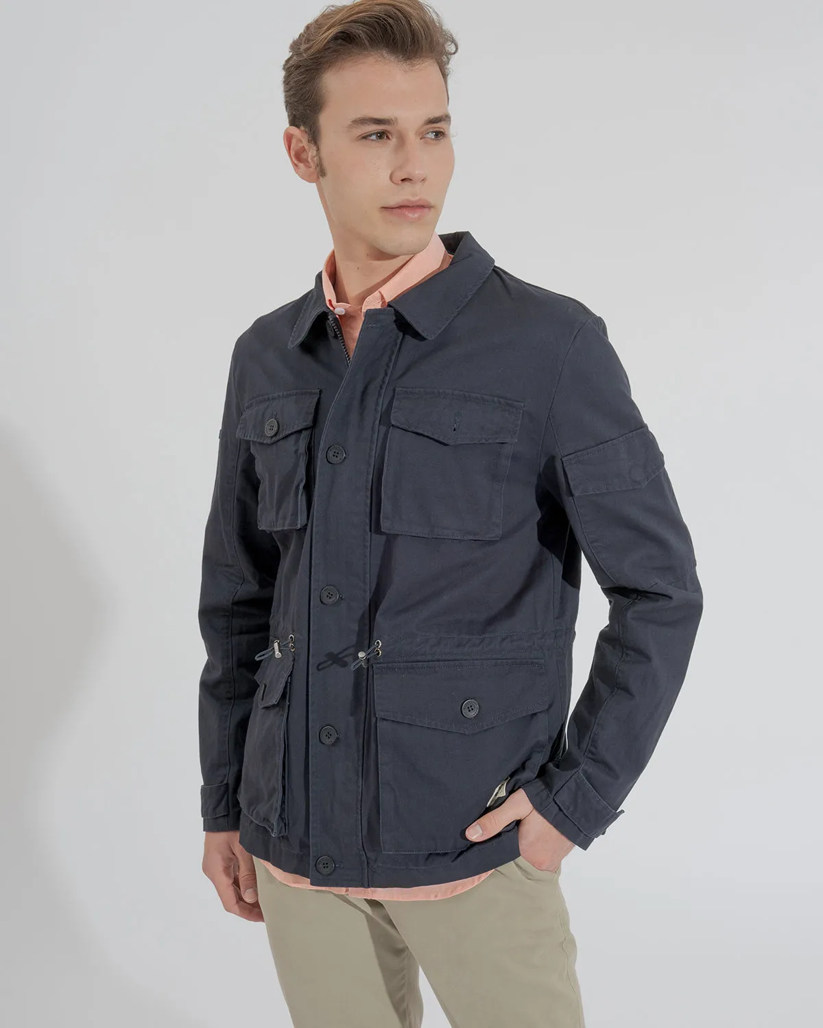 Parka Soft Jacket Marino