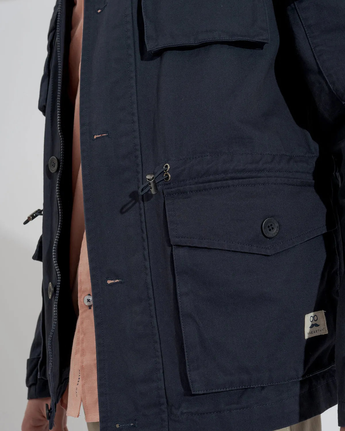 Parka Soft Jacket Marino