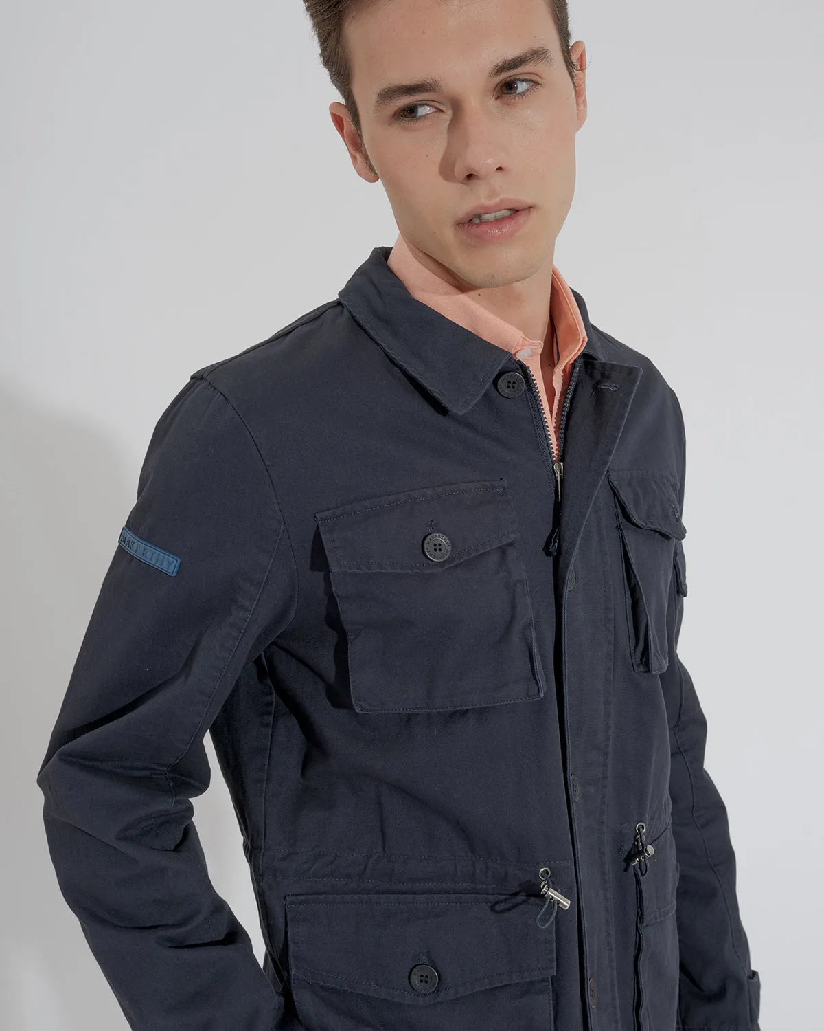 Parka Soft Jacket Marino