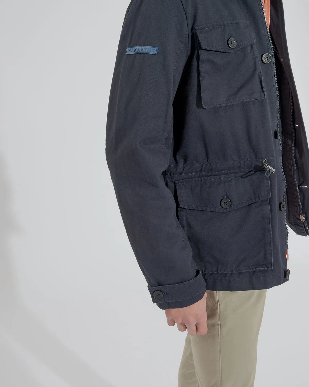 Parka Soft Jacket Marino