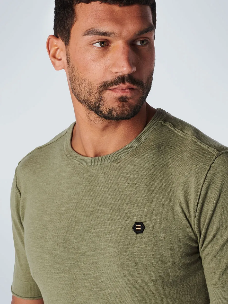 Pullover Short Sleeve Crewneck | Light Army