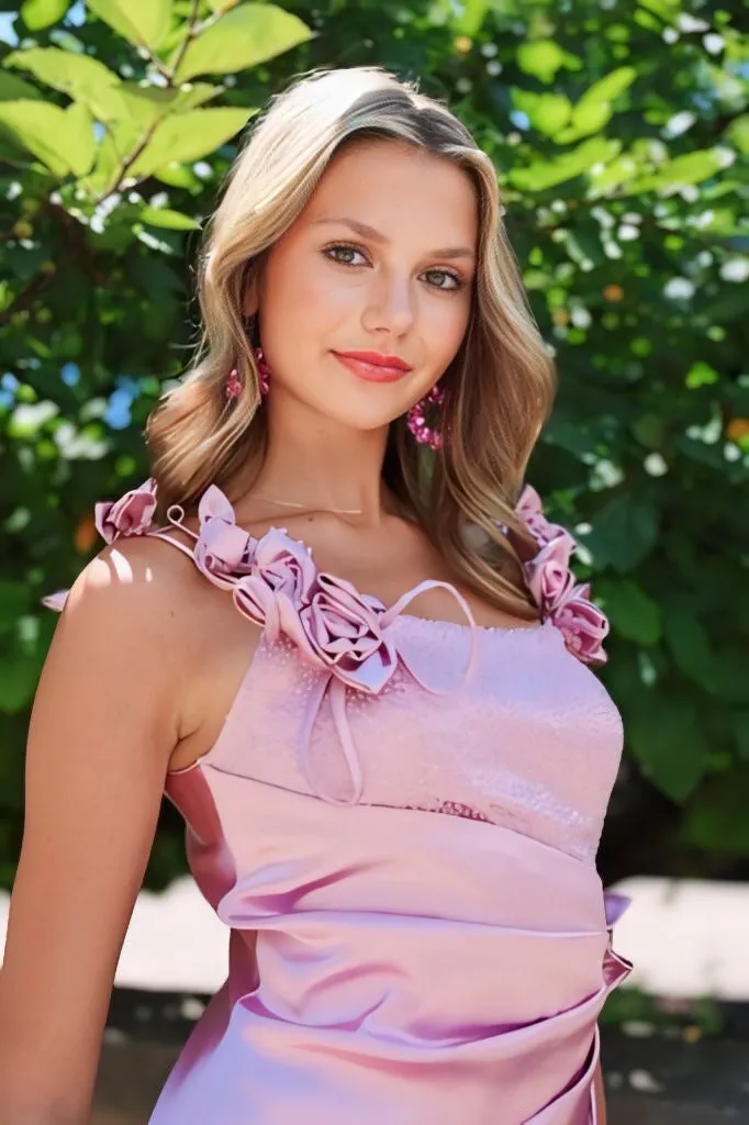 Satin Maxi Dress - Patina