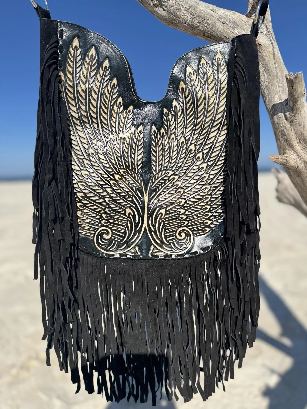 Soaring Spirit Fringe Bag