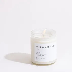 Sunday Morning Minimalist Candle