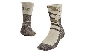 UNDER ARMOUR ALL WEATHER FREEDOM WOOL CREW SOCKS