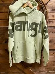 Wrangler Women's Mint Green Hoodie